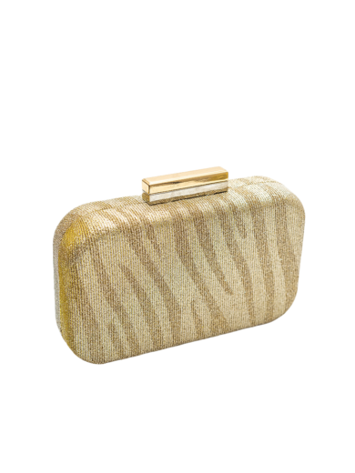 Box Clutch in Metallic - Image 4